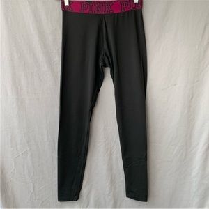 Pink Victoria’s Secret Yoga Leggings size small. More maroon color than pink